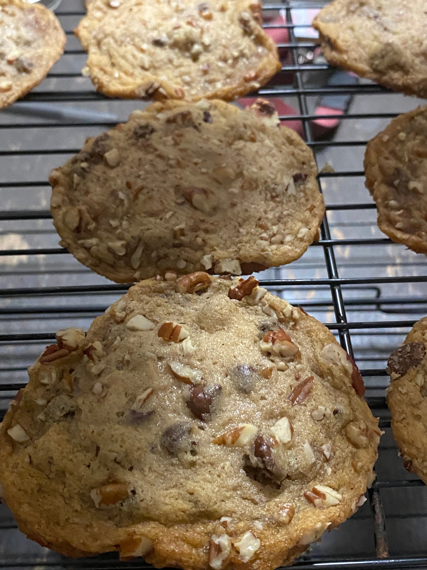 Chocolate chip cookies with Pecans