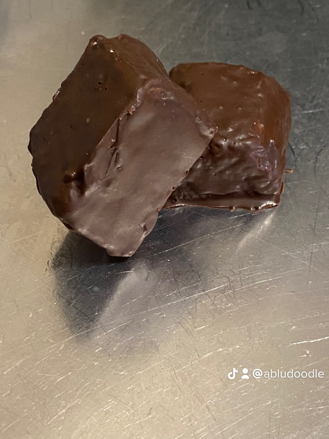 Chocolate covered Gingerbread Marshmallows