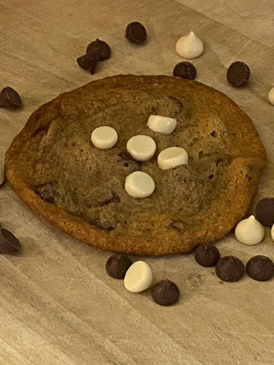 Chocolate chip cookies w/White chocolate chip