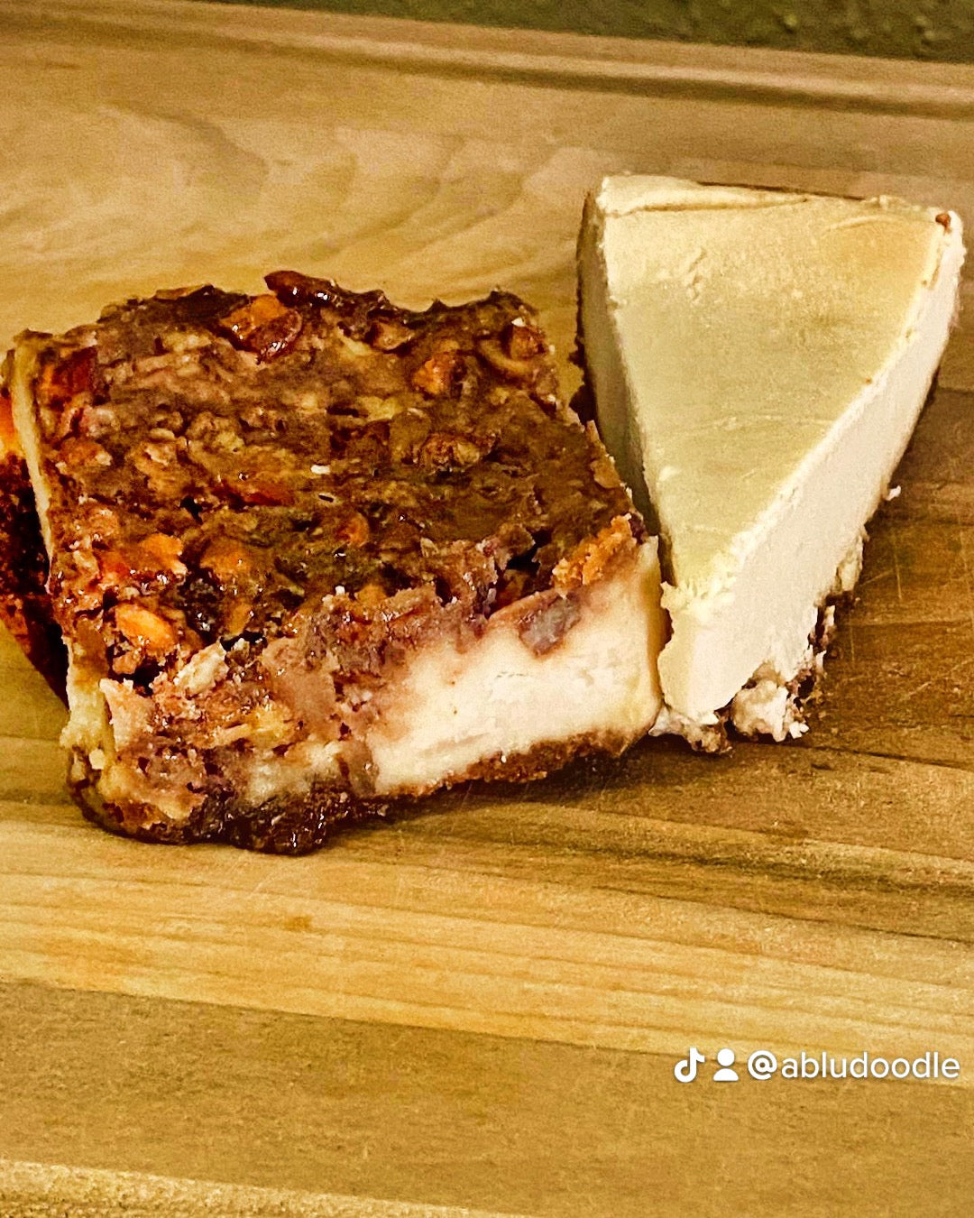 Pecan Pie Cheesecake Bar