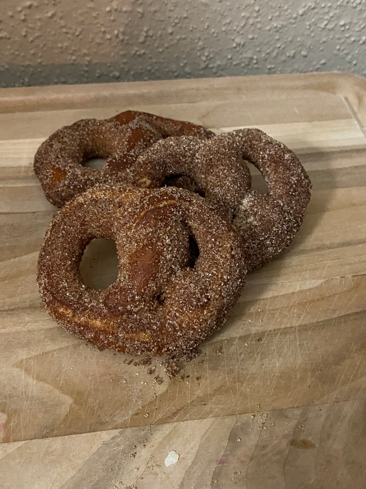 Soft baked Pretzels